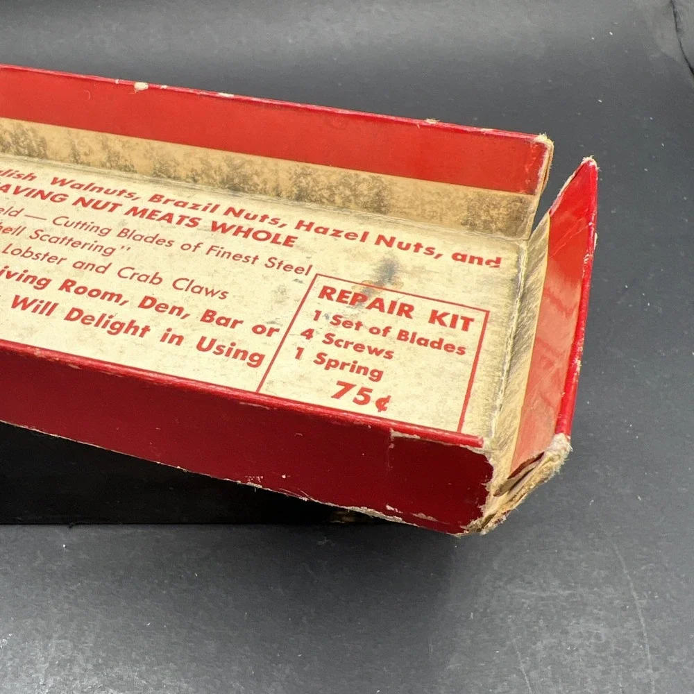The York Texan Model Nut Sheller Co Inc San Angelo Texas Vintage Tool USA W/Box